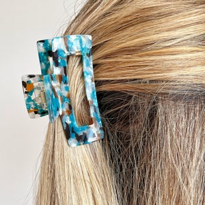 Französische Haarspange Schildkröte – 11 Cm, Made In France – Hochwertige Damen-Haarspange