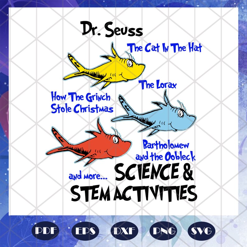 Download One Fish Two Fish Red Fish Blue Fish Svg One Fish Svg Dr Seuss The Cat In The Hat Svg Dr Seuss Png Dr Seuss Grinch Svg Dr Seuss Svg T Prints