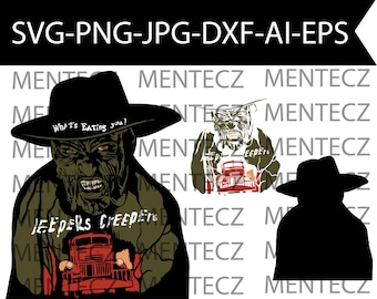 Jeepers Creepers Svg | Etsy
