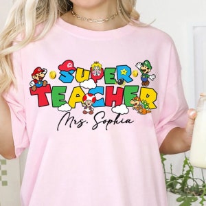 Super Lehrer T-Shirt, Lehrer Geschenk Shirt, Superheld Lehrer Shirt, Lehrer Outfit Shirt, Lehrer Tagesgeschenk T Shirt, zurück zur Schule Lehrer