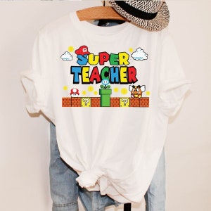 Super Teacher T-Shirt, Teacher Gift Shirt, Superhero Teacher Shirt, Teacher Outfit Shirt, Teachers Day Gift T shirt, Back To School Teacher