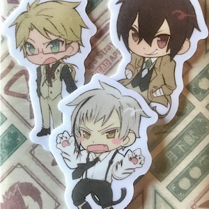 BSD Armed Detective Agency Stickers