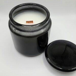 Black Glass Candle 16oz