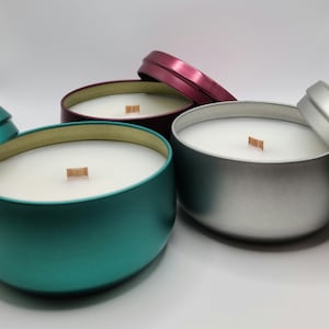 Elegant 8 oz Tins Candles/MORE COLORS Bild 1