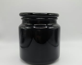 Black Glass Candle 16oz