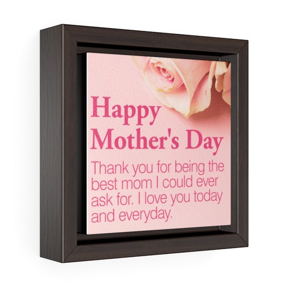 Happy Mother's Day Canvas