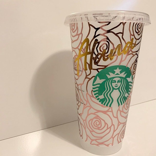 Starbucks Cup Template Svg Starbucks Full Wrap Starbucks Etsy