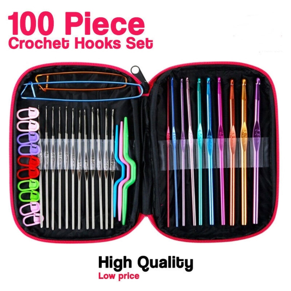 Ganchillos Ergonómicos Mangos Juego De Ganchos De Ganchillo 9 Tamaños -  Mangos Ergonómicos - Para Manos Artríticas - Estuche Incluido Manualidades  Crochet, image size:1140x1140