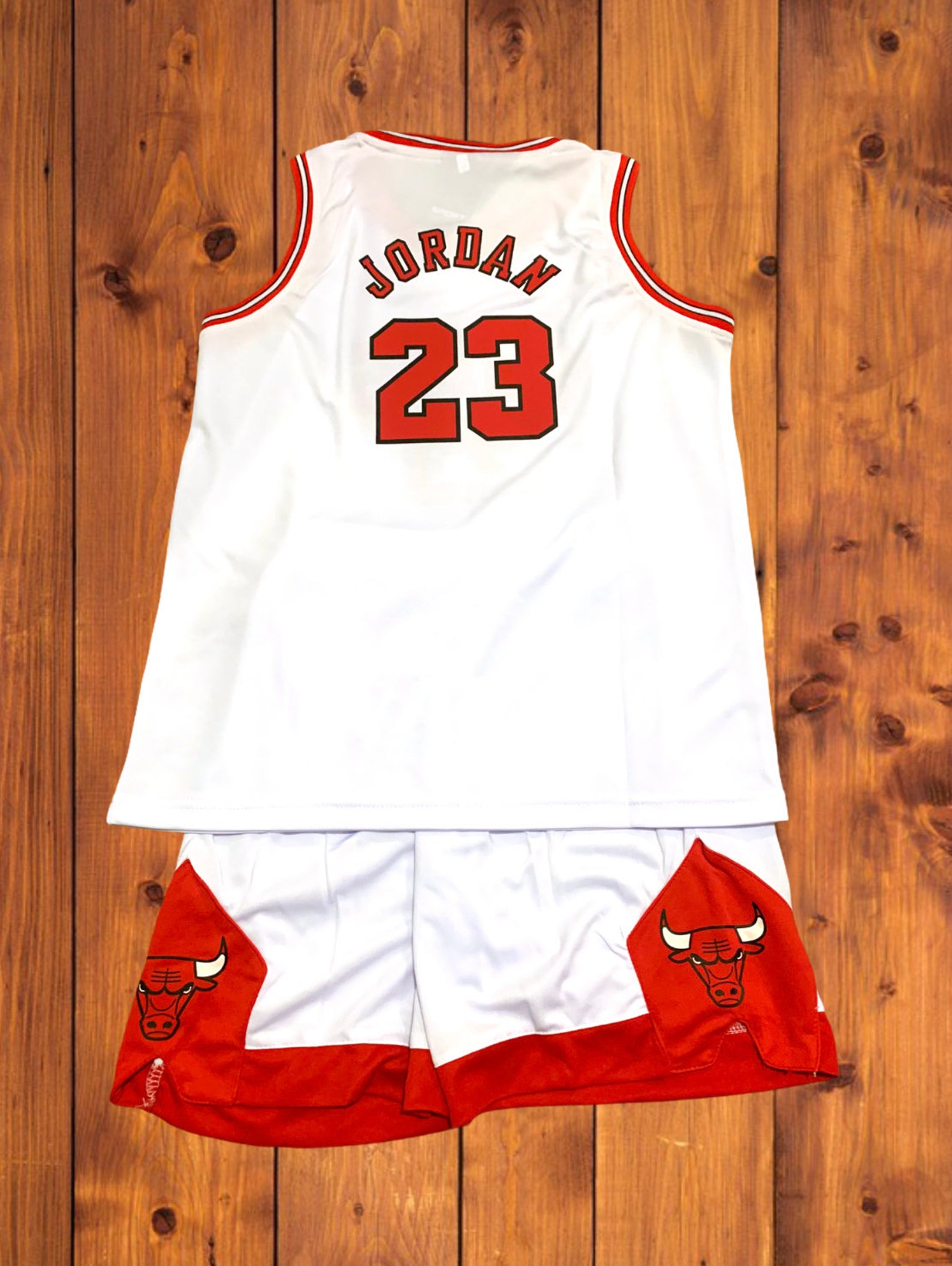 KIDS Michael Jordan jersey set Etsy