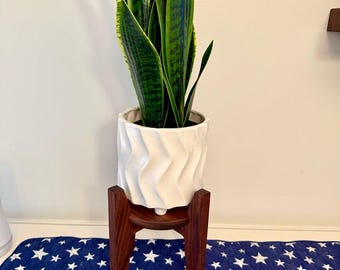 Hardwood Plant Stand, Plant Riser, Made from Walnut or White Oak