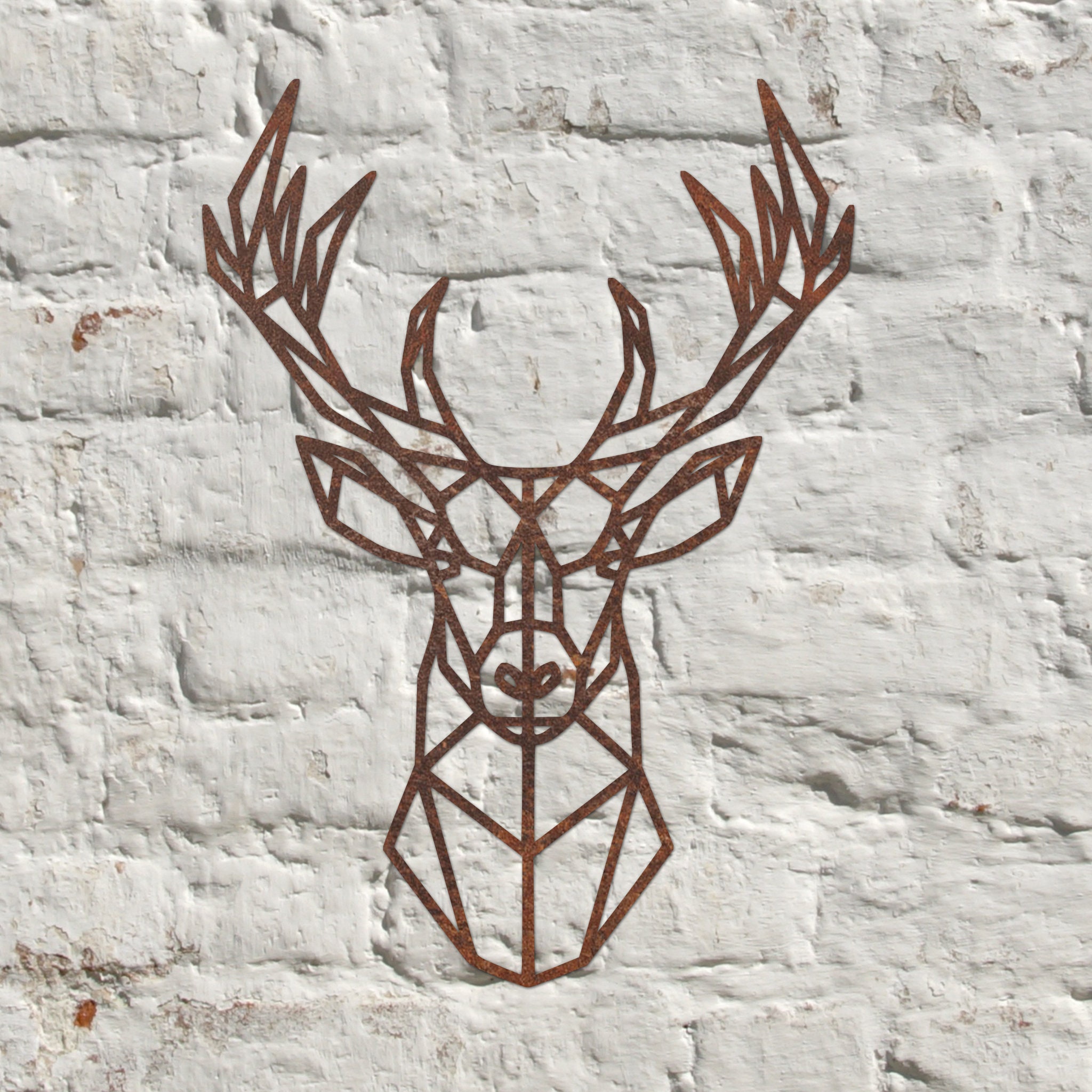 Metal Deer Sculpture - Etsy