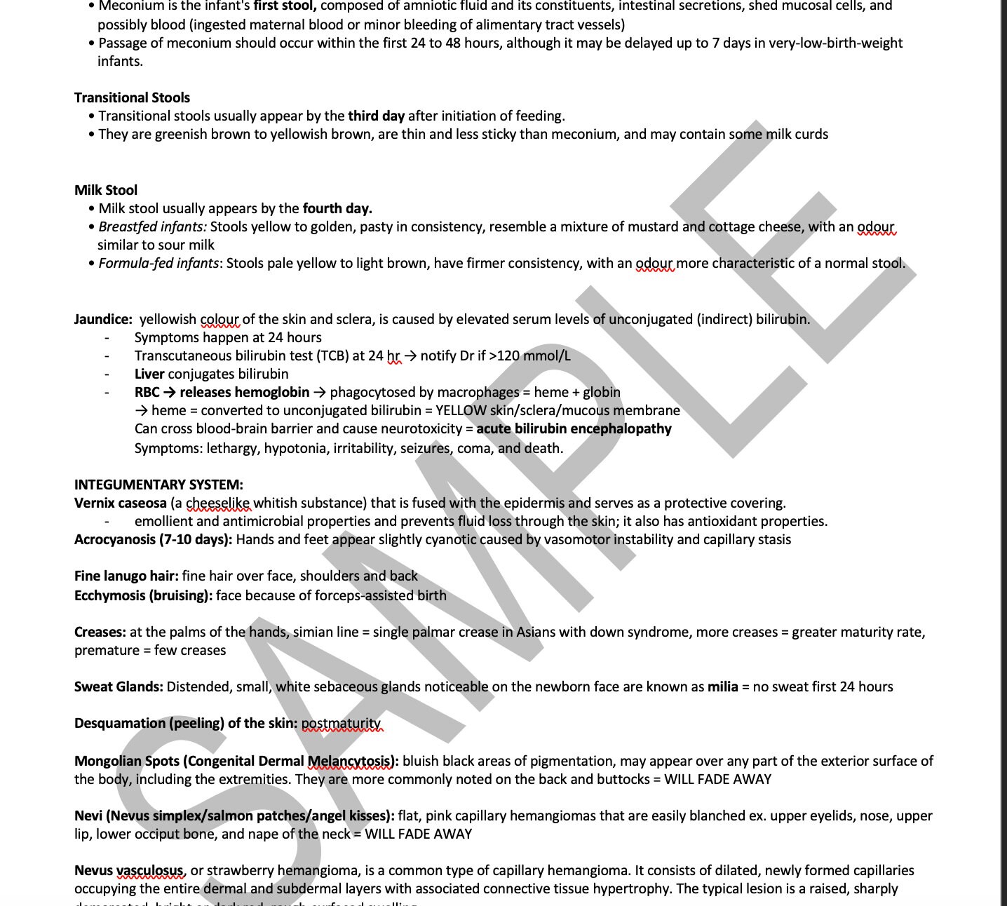 Maternity Clinical Notes Etsy