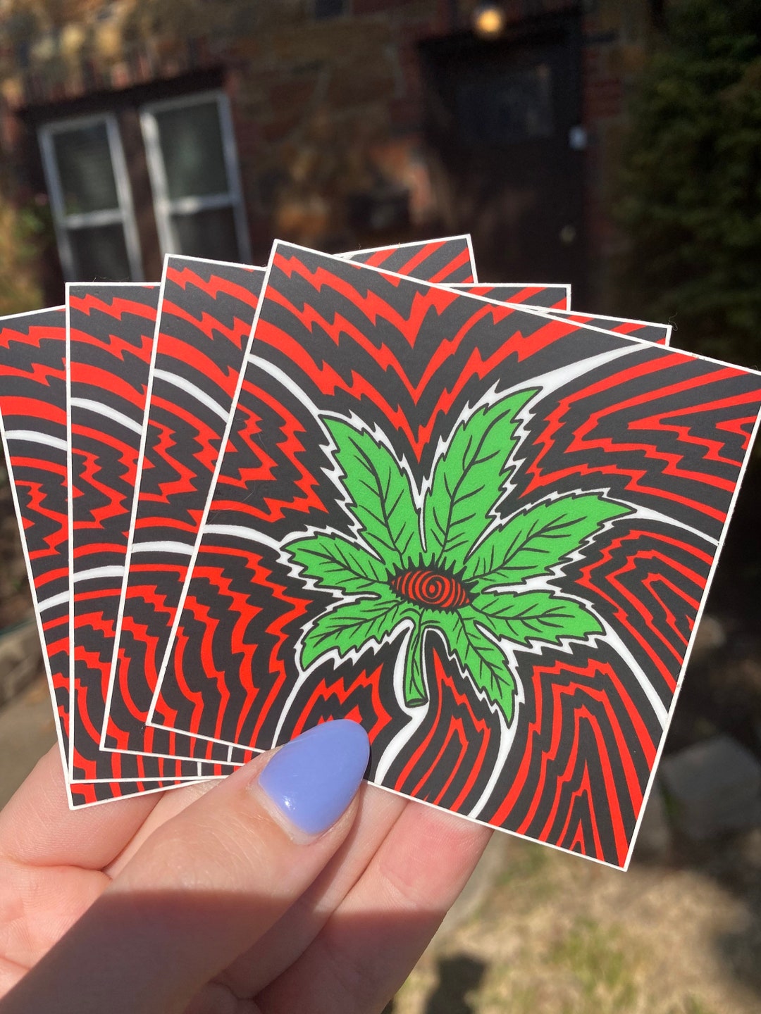 Lucid Leaf Stickers | Weed Stoner Best Buds Pot | Laptop Hydro Flask ...