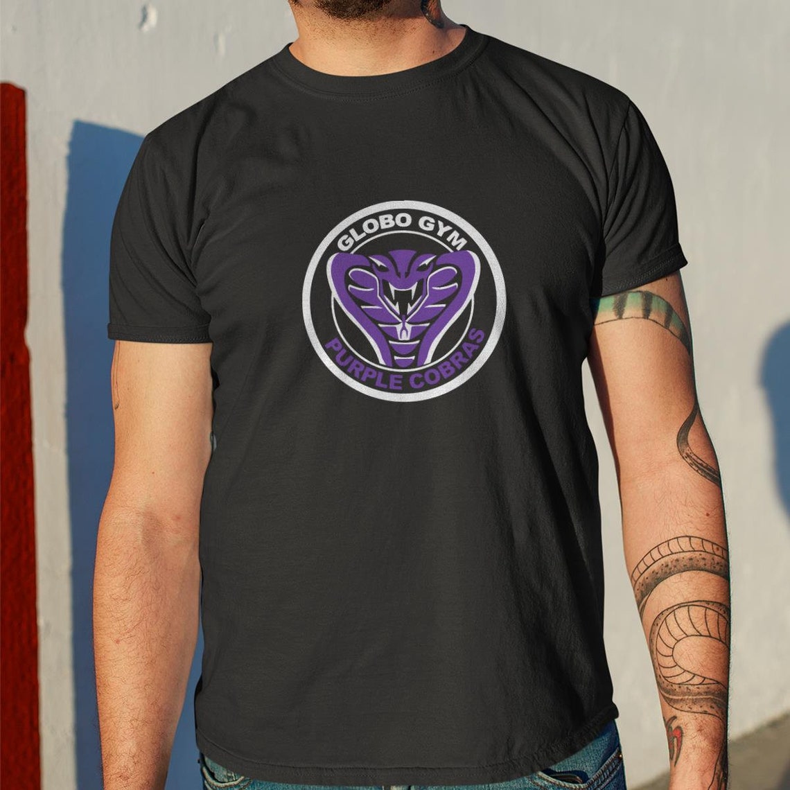 Purple Cobras Classic TShirt T Shirt Womens TShirt Casual Etsy