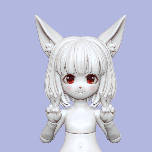 Inari Bjd series Addition Peace sign hand