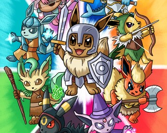 Pôster de D e Eevee