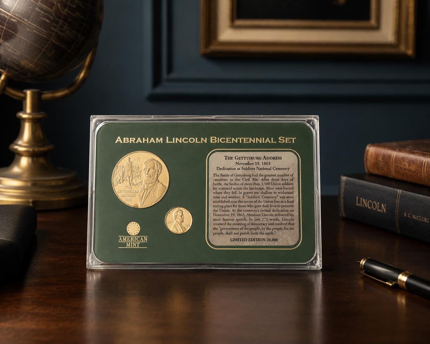 Lincoln medal - Etsy 日本