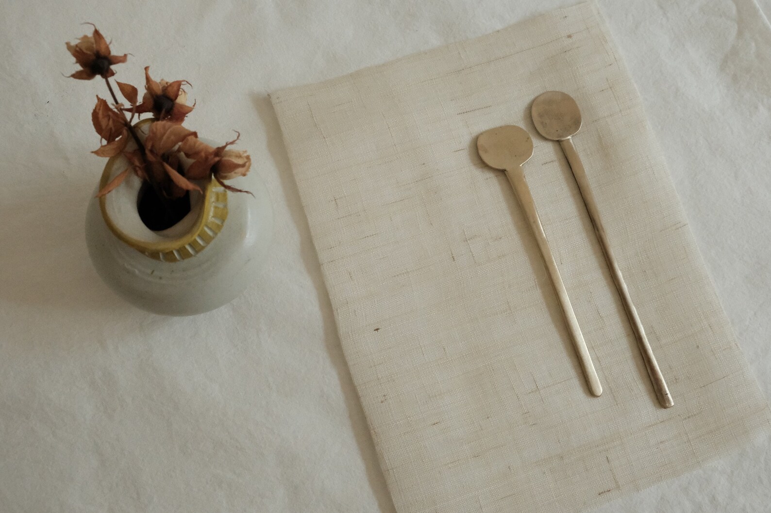 Unique Korean Vintage Spoon/brass Spoonhome Deco Tea Etsy