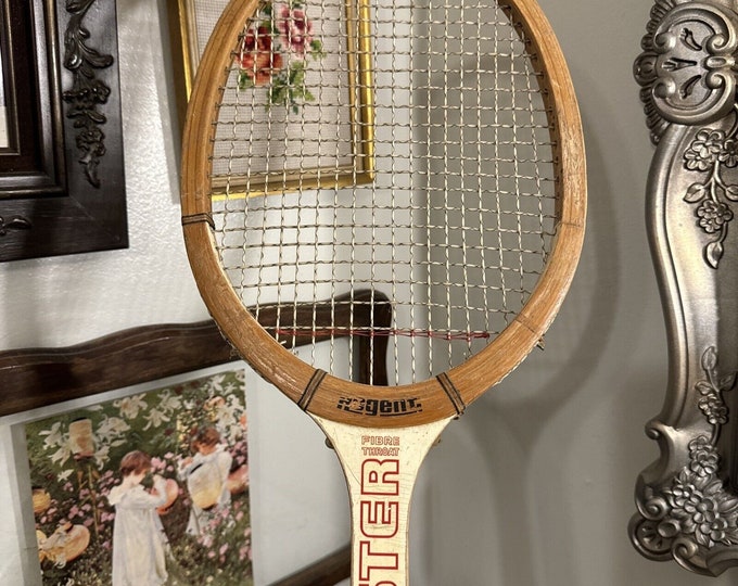 Raquette De Tennis Vintage Marshall - Classique à Gorge Soudée, Occasion