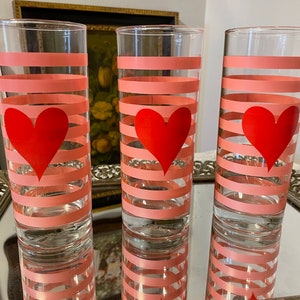 CreativeArrowy Juice Cup Heart-shaped Double Deck Glass Glas