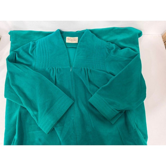 Vanity fair zip front velour robe shop
