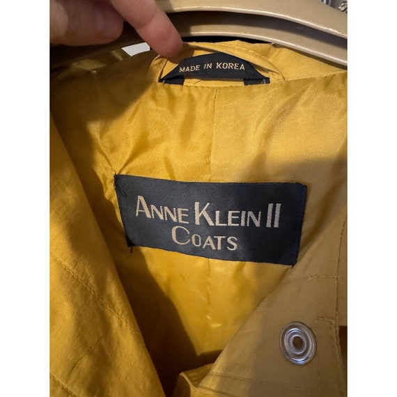 Vintage ANNE KLEIN II Coat Women’s Full Length Mu… - image 4