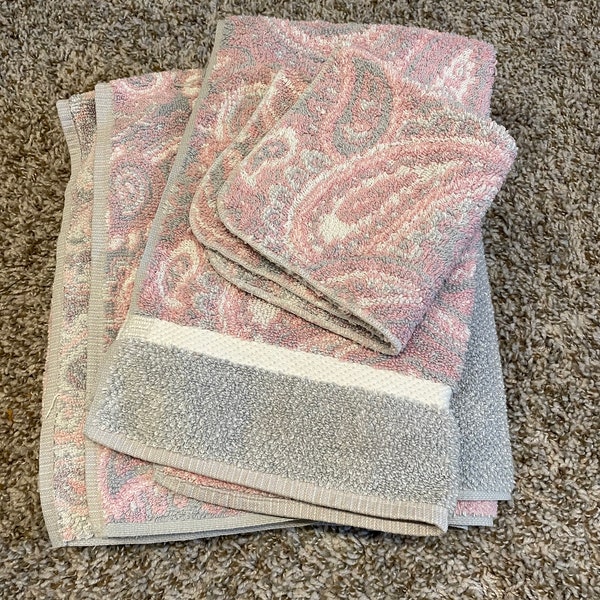 Royal Velvet Hand Towel Etsy