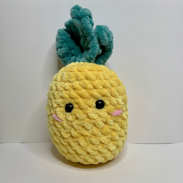 Pineapple Decor Plushie Crochet Amigurumi Toy