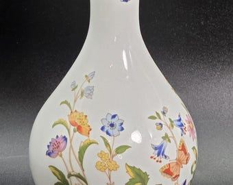 Vintage Aynsley Cottage Garden Bud Vase Fine English Bone China