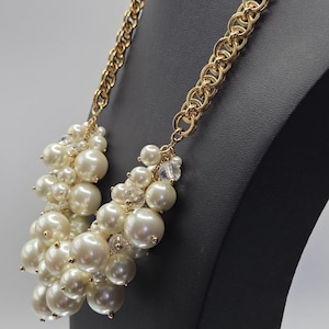Chaine De Cou Vendue Seule GC7PJ Collier ras du cou en perles d'eau Chaine De Cou Vendue Seule GC7PJ Collier ras du cou en perles d'eau