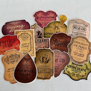 Digital: HP Potion Labels