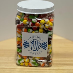 54 oz Freeze Dried Stittles  2 lbs dried includes plastic container and lid.