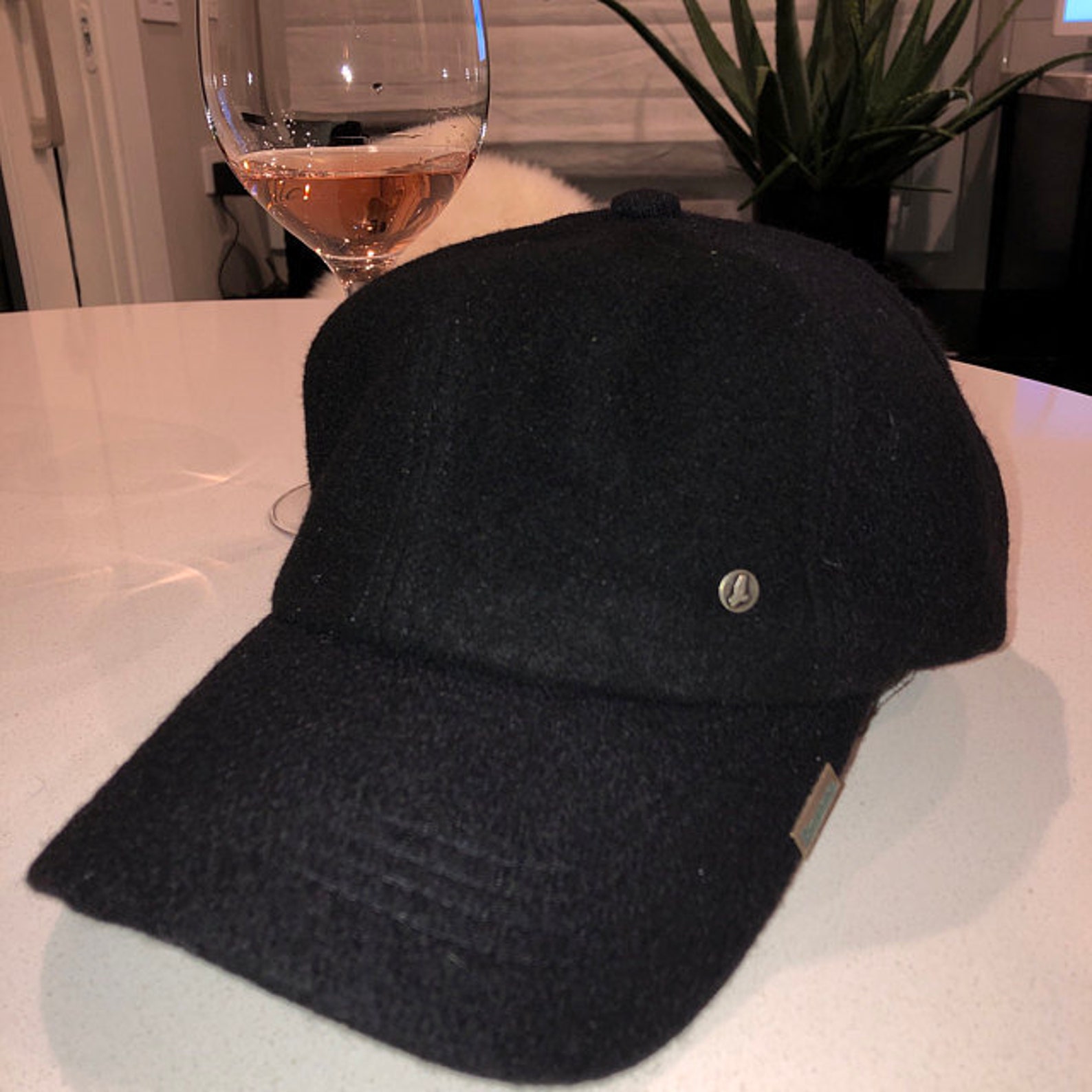 Emstate Melton Wool Baseball Cap Etsy