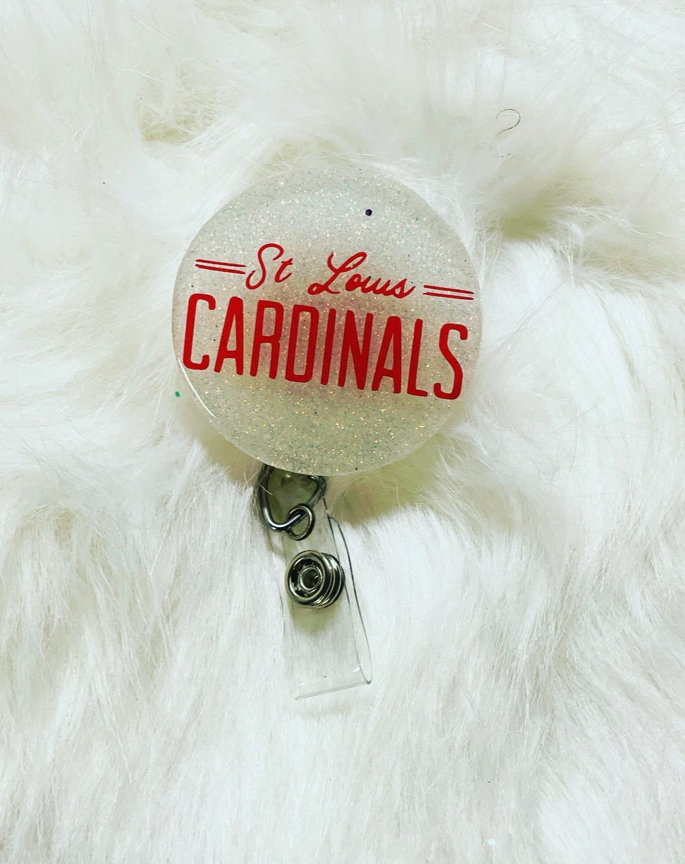  St. Louis Cardinals Retractable ID Card Badge Holder