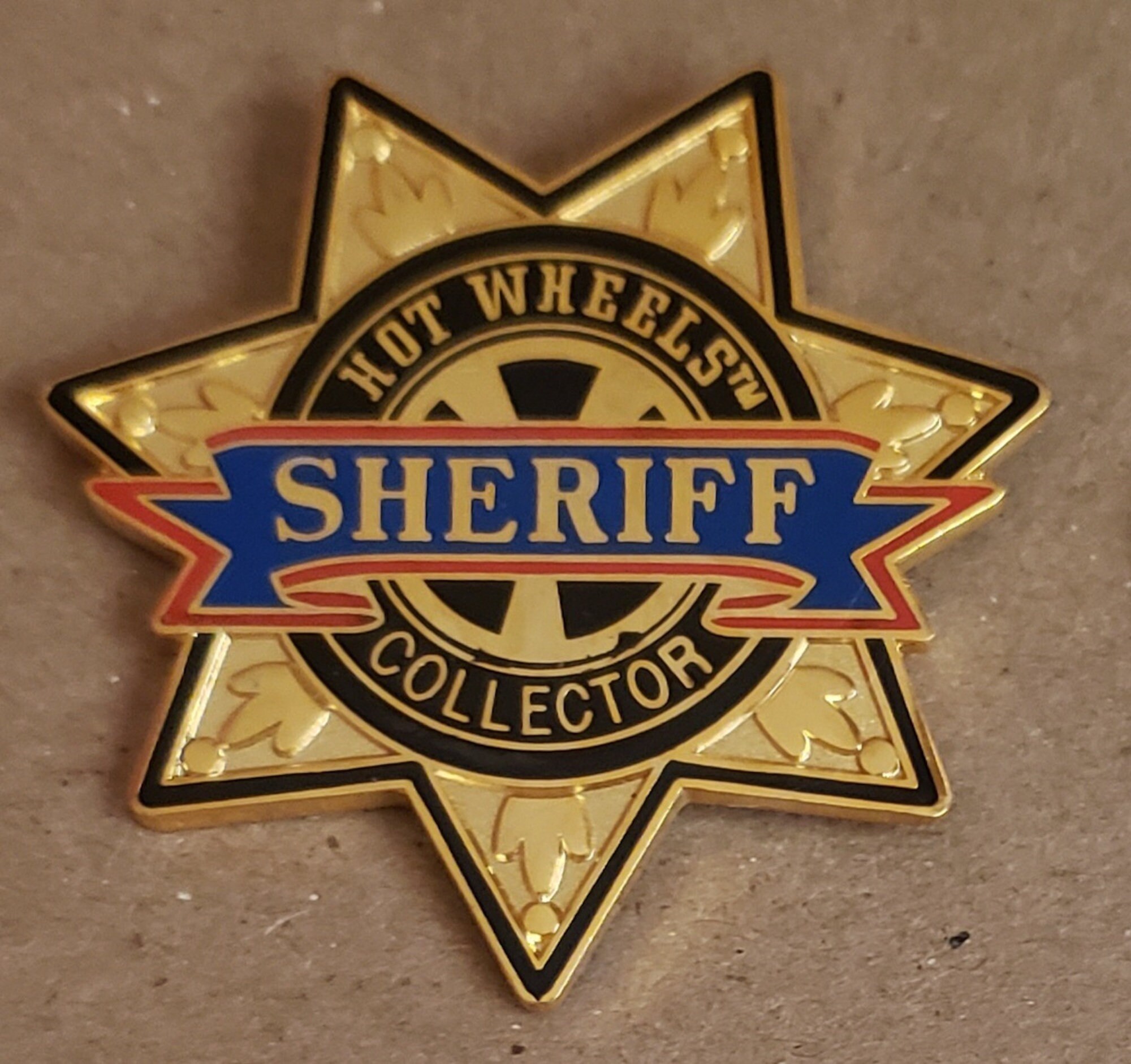 5-Point Sheriff's Badge Lapel Pin / Tie Tack