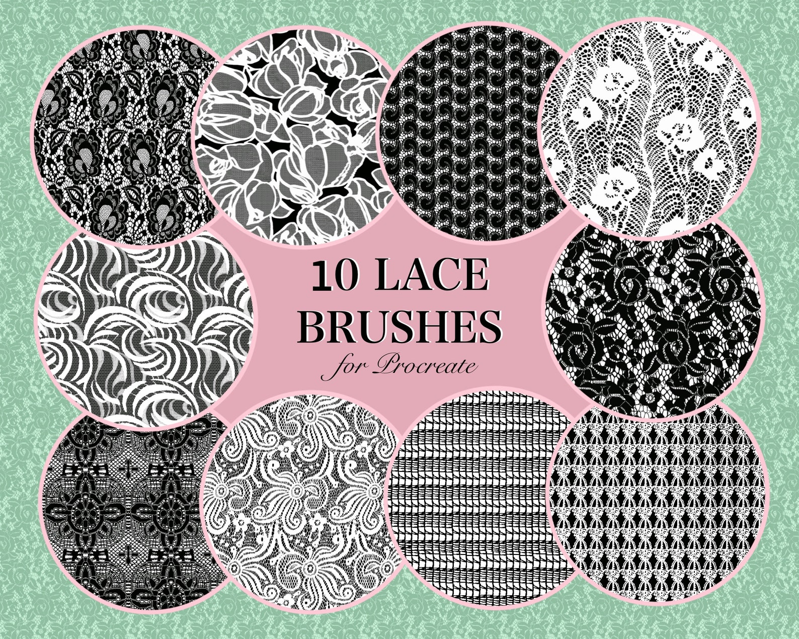 lace brush procreate free