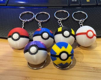 Llavero de pokebola de coleccionista.