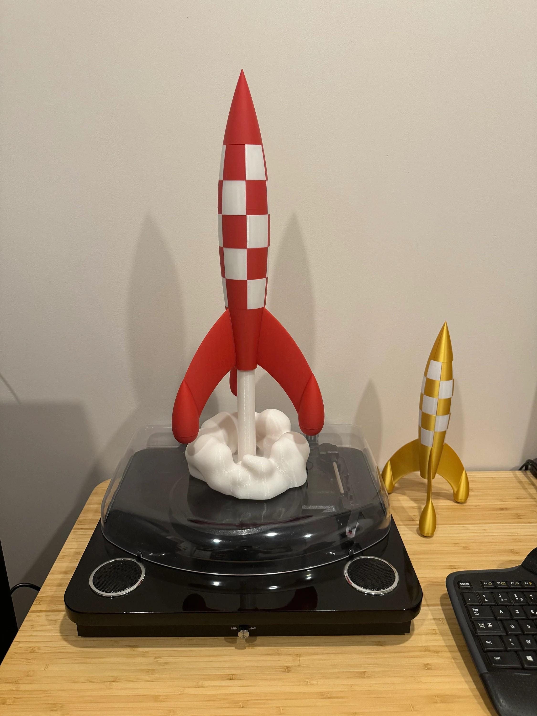 【新品】タンタンの冒険 TINTIN ロケット 22cm 希少 木製 Amazon.co.jp: カワダ(Kawada) ナノブロック TINTIN タンタン