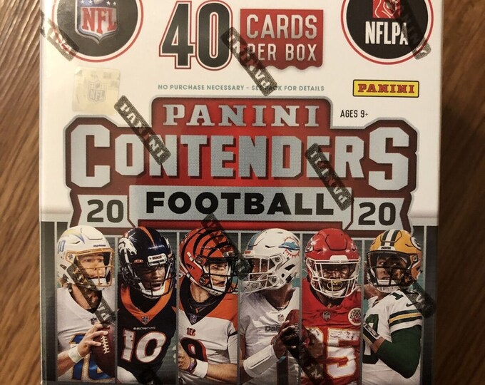 Panini Contenders NFL Football Cards Blaster Box 2020 NEW Etsy