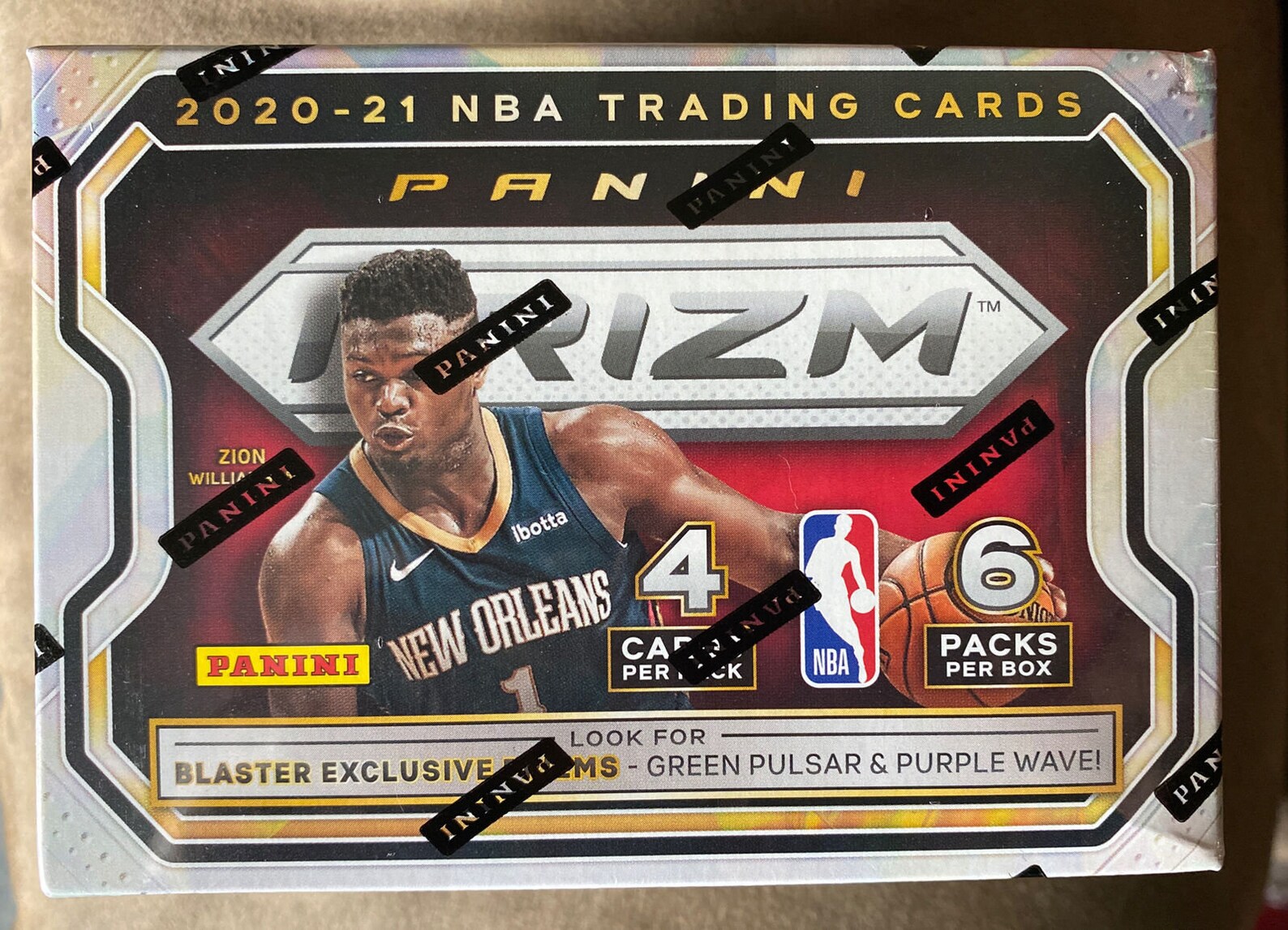 202021 NBA Panini Prizm Sealed Basketball Blaster Box Etsy
