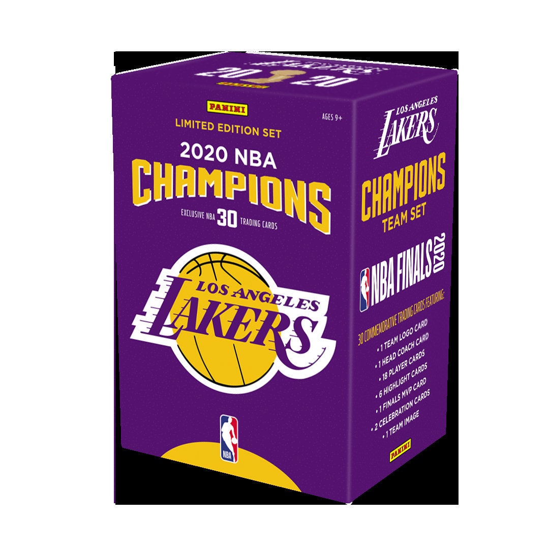 Las Angeles Lakers 2020 NBA Championship Box Set 