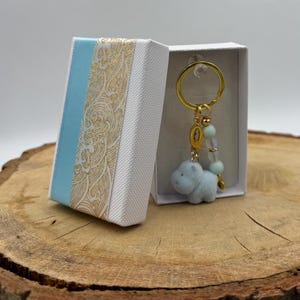 Hippo Personal Keychain