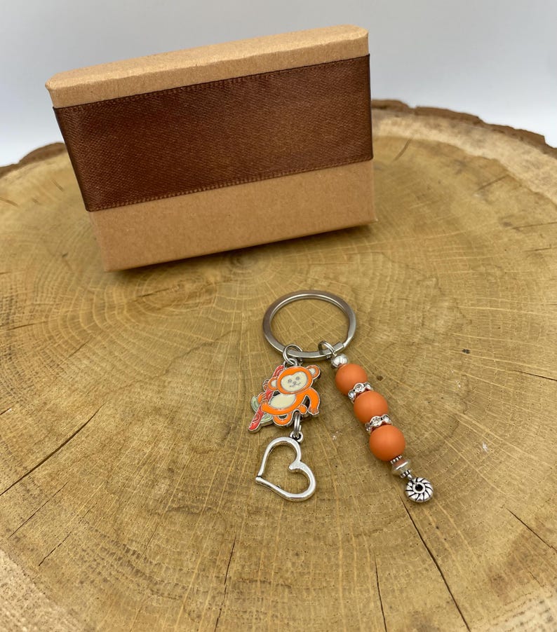 Monkees Keychains Monkey Keychain - Etsy