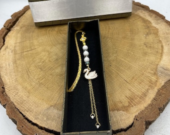 White Swan Bookmark