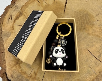 Panda-Schlüsselanhänger