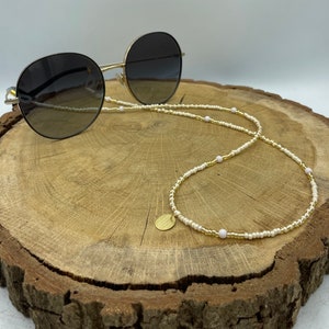 Light Pink Gold Glasses Chain