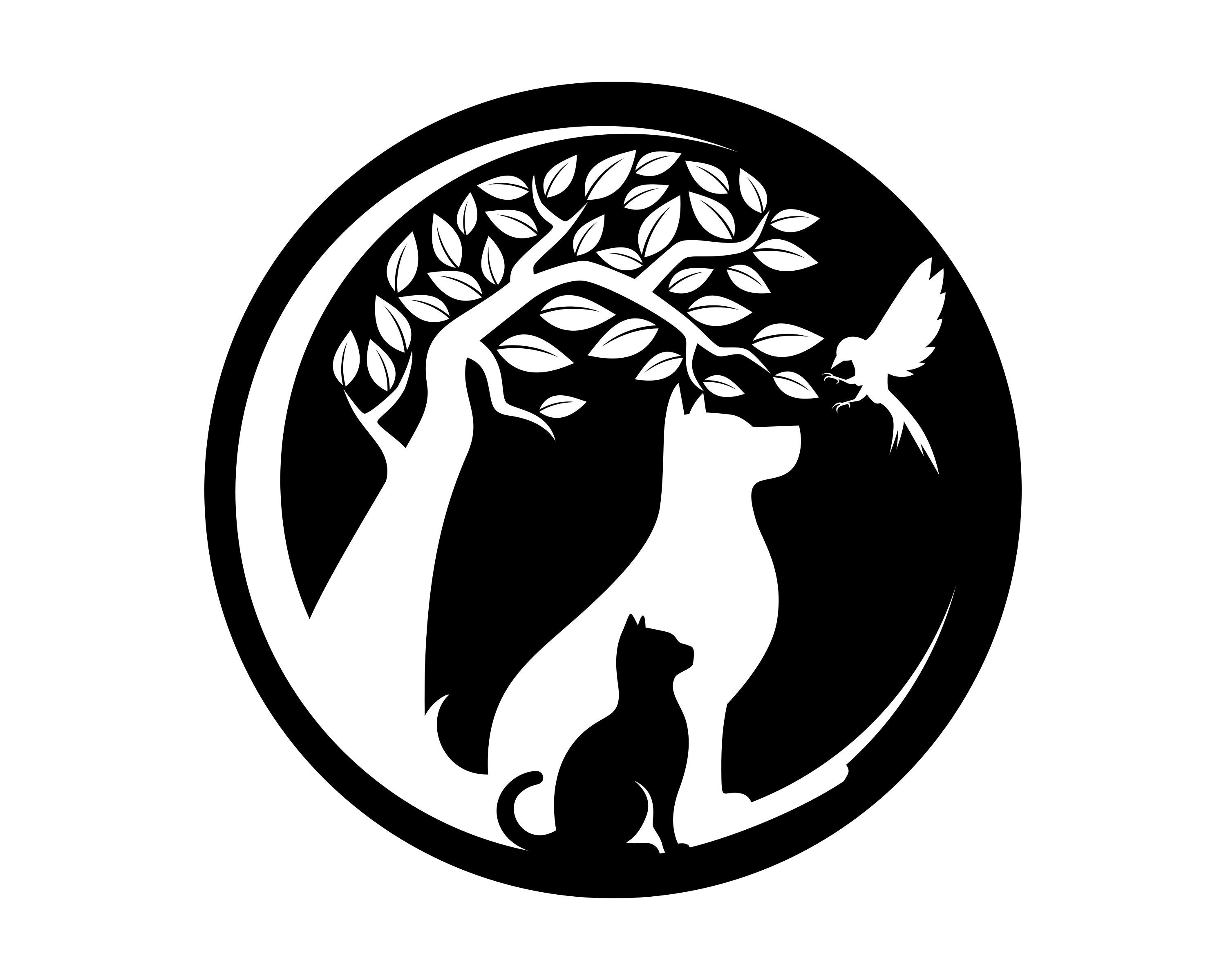 Animal Scene Metal Art Hanging Sign Etsy UK