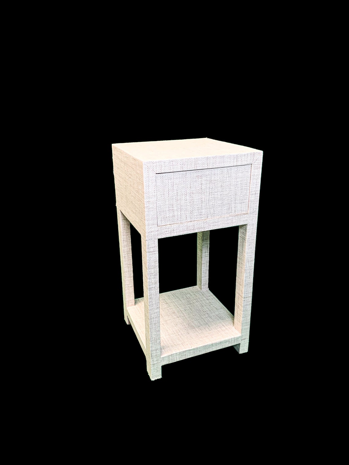 Custom Grasscloth Side Tables Etsy