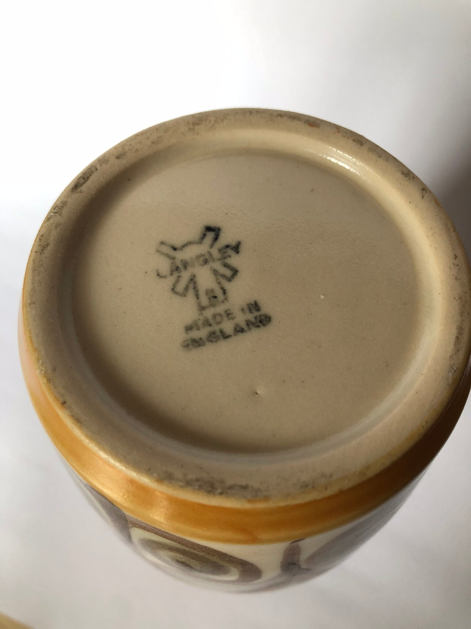 Langley Pottery Studio Vase by Glyn Colledge Soraya Pattern Etsy