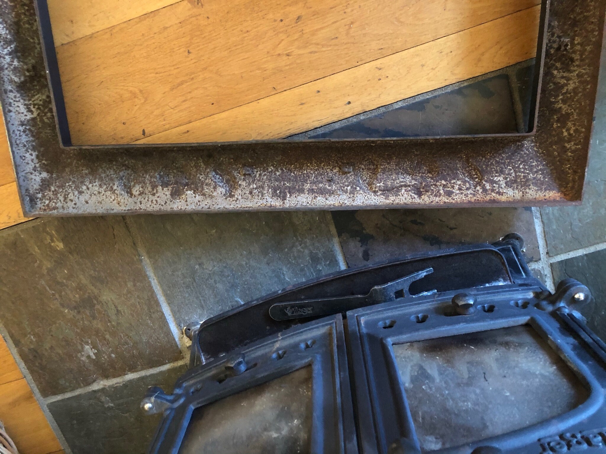 Art Nouveau Fire Fender Cast Iron Fire Fender Kerb 1890 Etsy